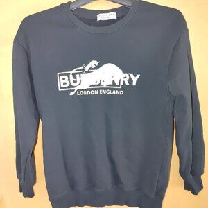 BURBERRY Woman's Long Sleeves Sweatshirt Size M Used